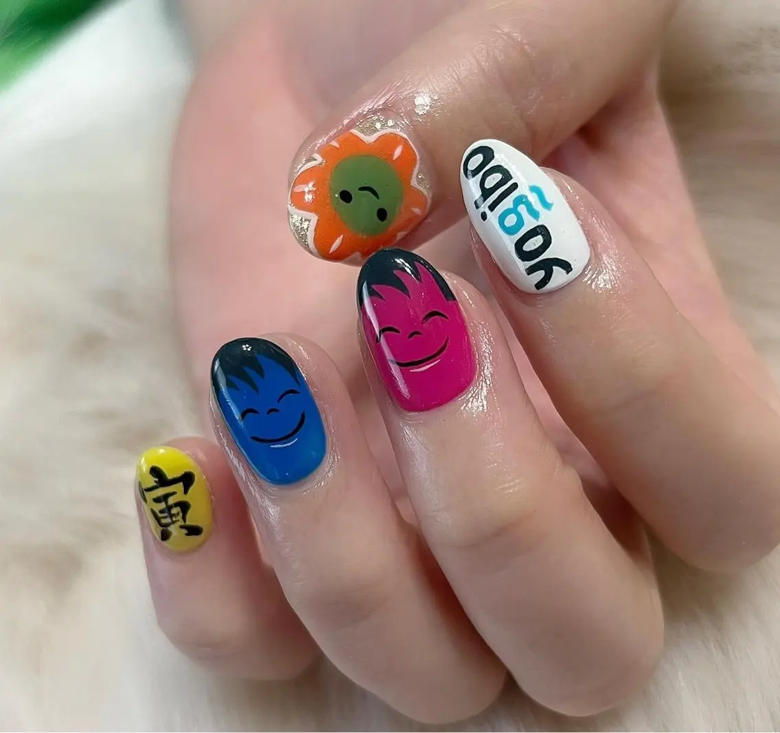 ネイル フラワーネイル Nail Salon Momoのネイルデザイン