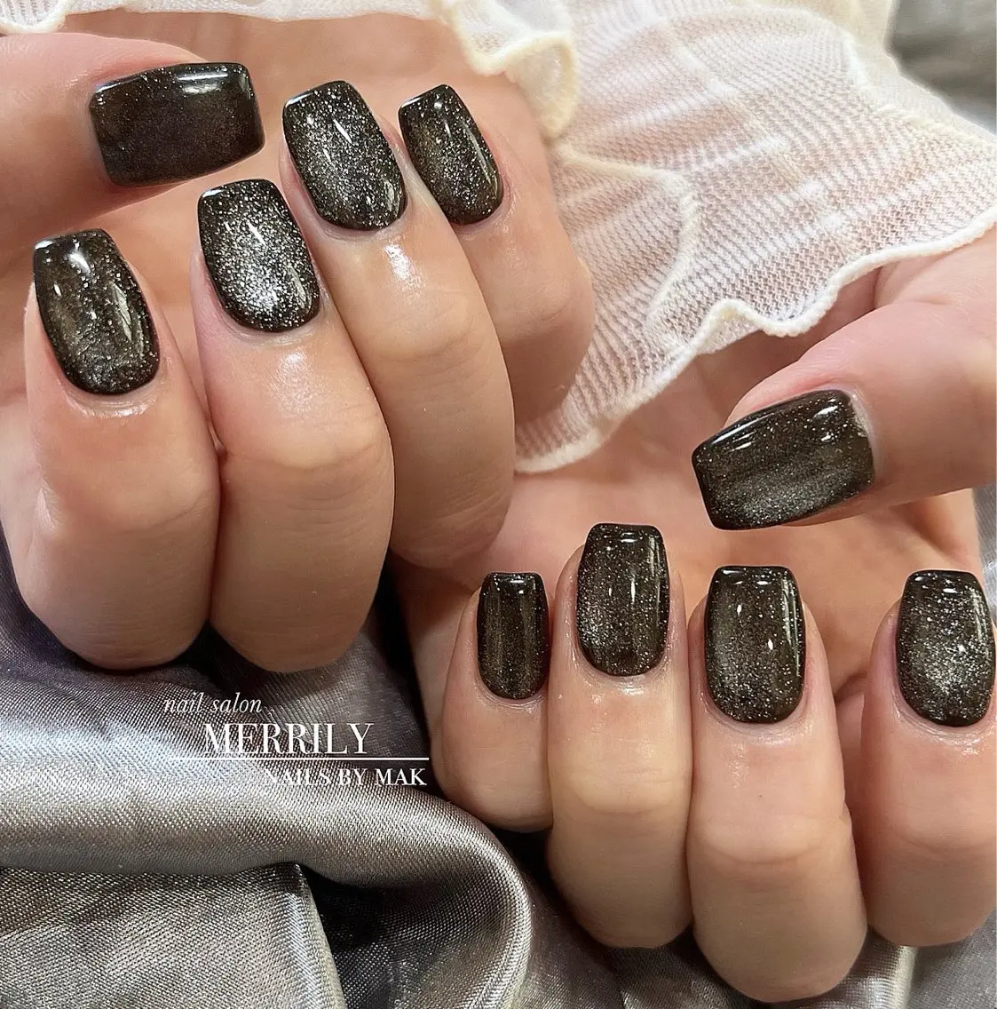 ネイル マグネットネイル ハンドネイル salon de Cheliのネイルデザイン