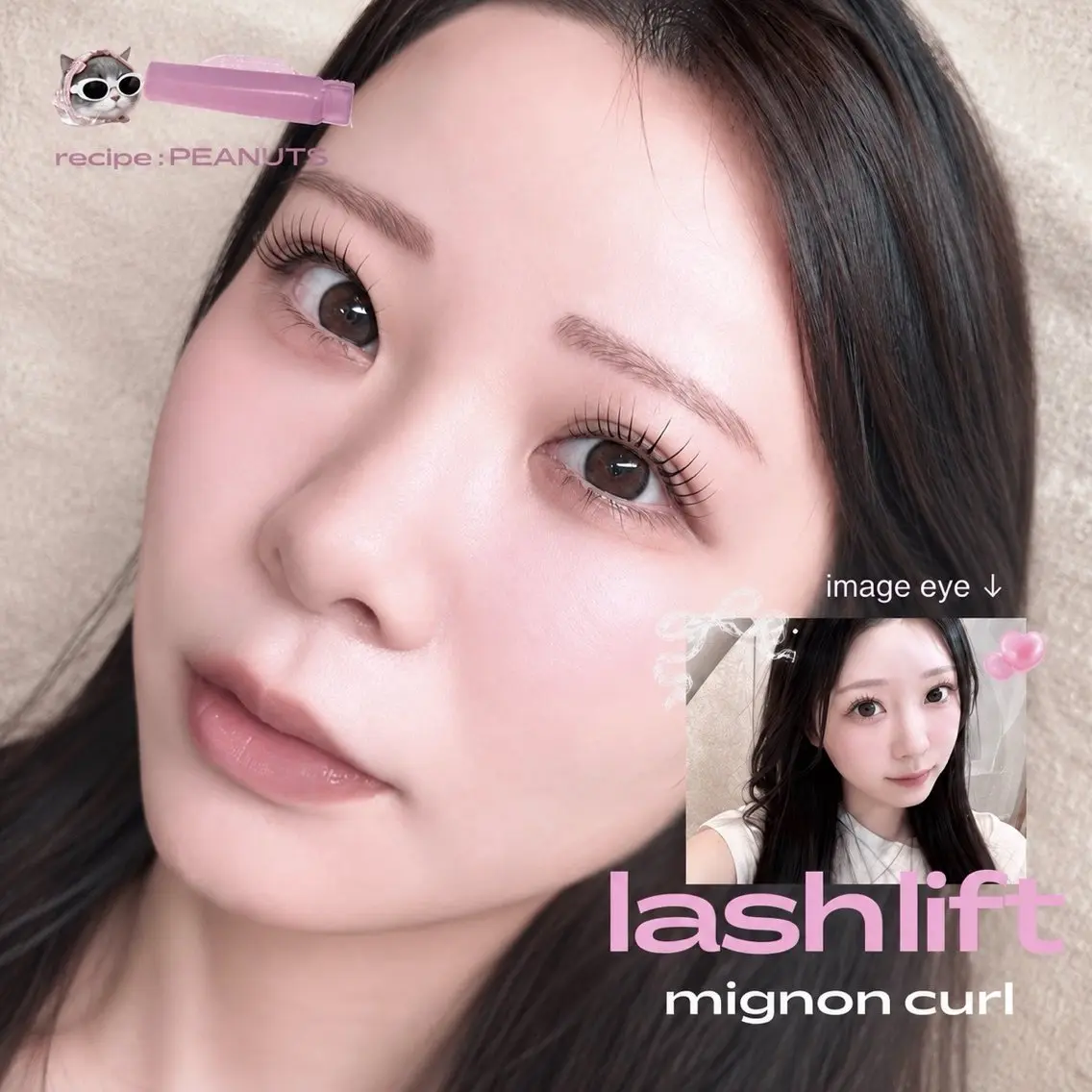 マツエク・マツパ Rslash.AMU 🧸【眉毛WAX】のマツエク・マツパデザイン