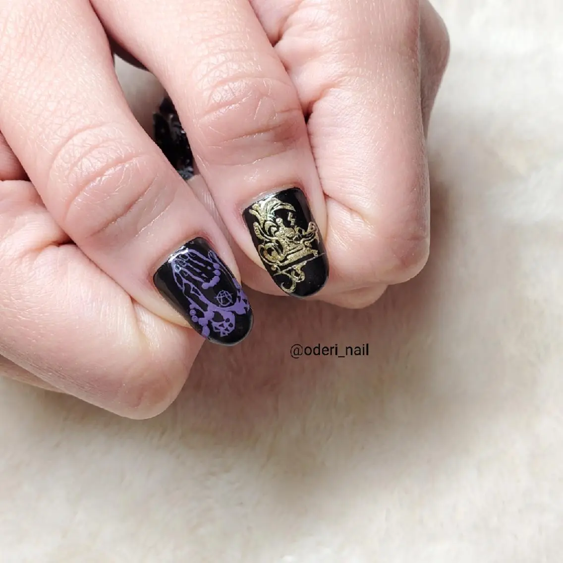 ネイル アートネイル おで@ oderi_nailのネイルデザイン