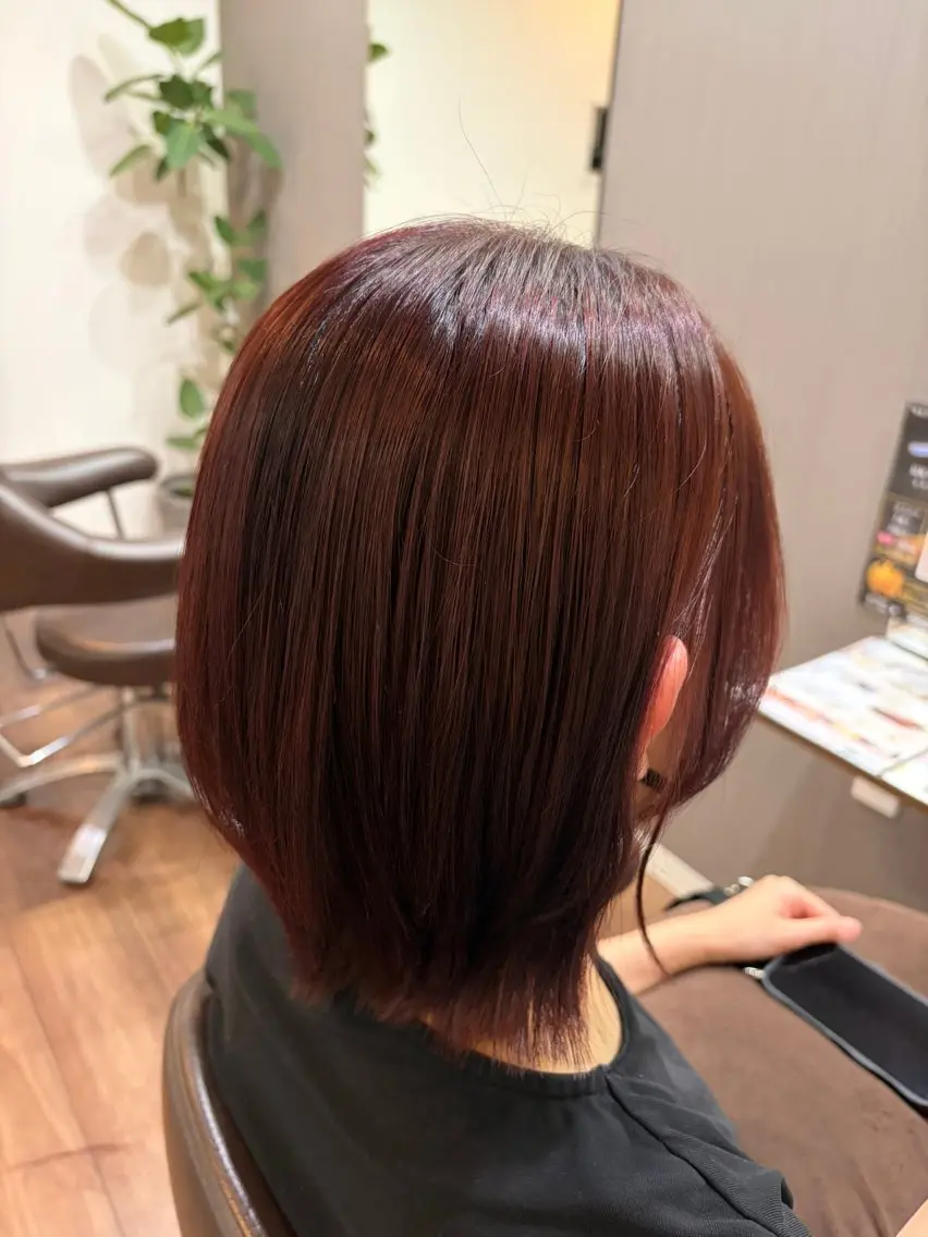ミディアム カラー 利根川 海響のヘアスタイル