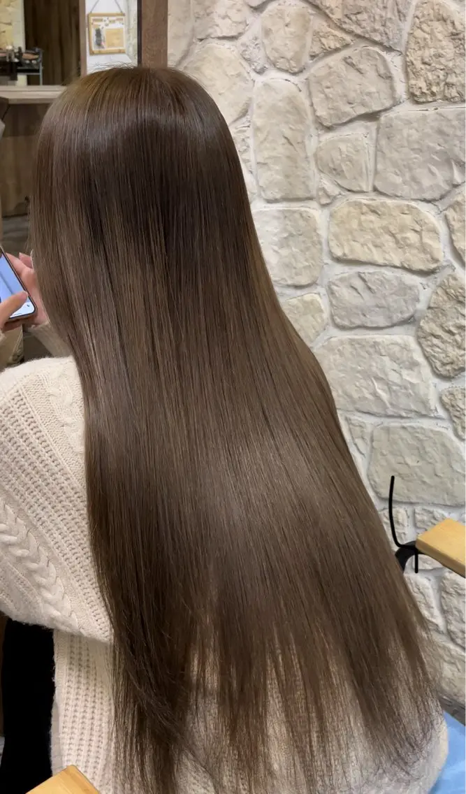 髪質改善カラー🫧 横浜/liberteのヘアスタイル