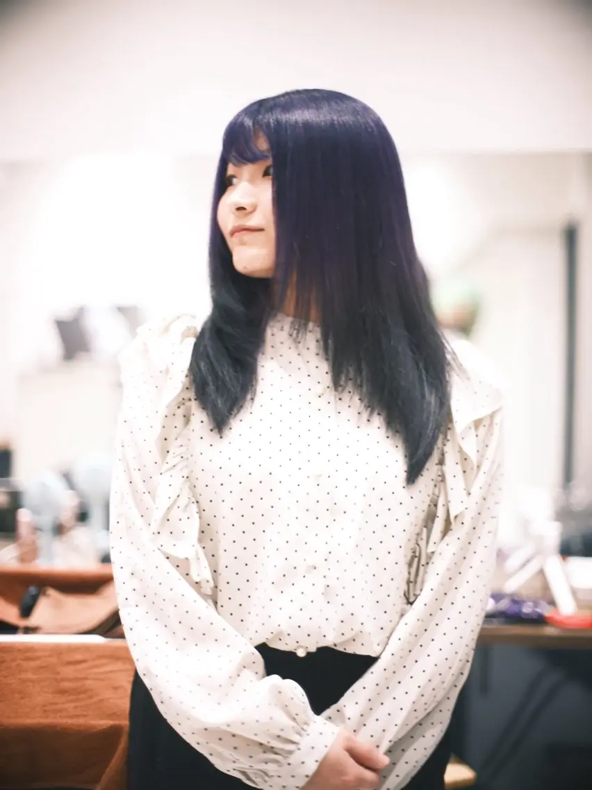 ミディアム カラー ヘアアレンジ ヘアカラー トリートメント 個性爆弾💣 ダブルカラー/ゆかのヘアスタイル