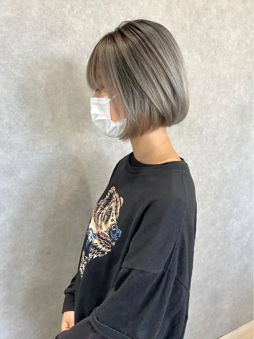 🇺🇸SNSで話題★バレイヤージュカラーorシャドールーツカラー(ブリーチ込み)の写真