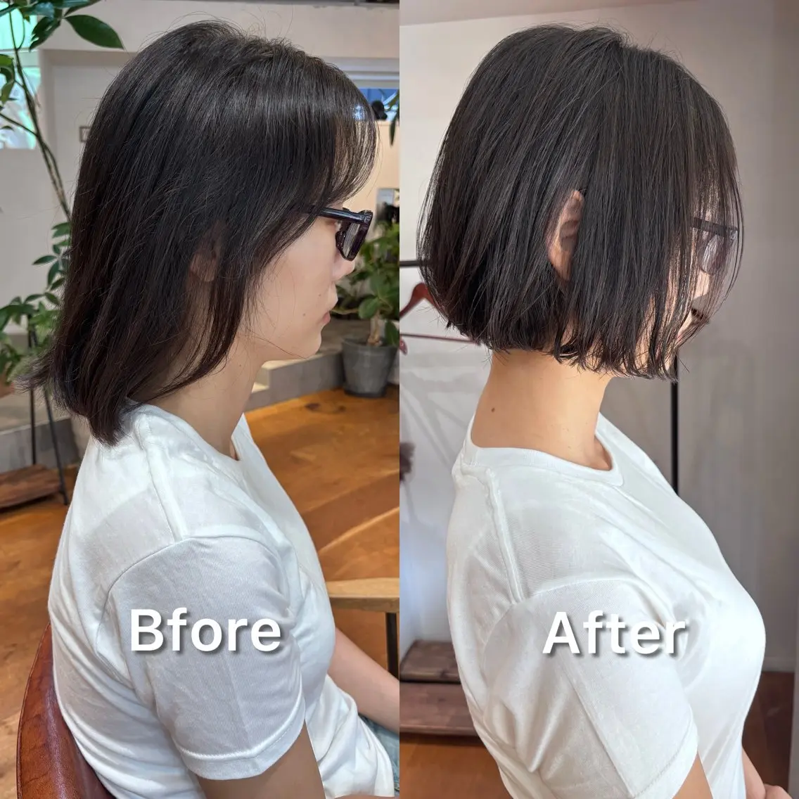 ミディアム ボブ 平野 たかひとのヘアスタイル