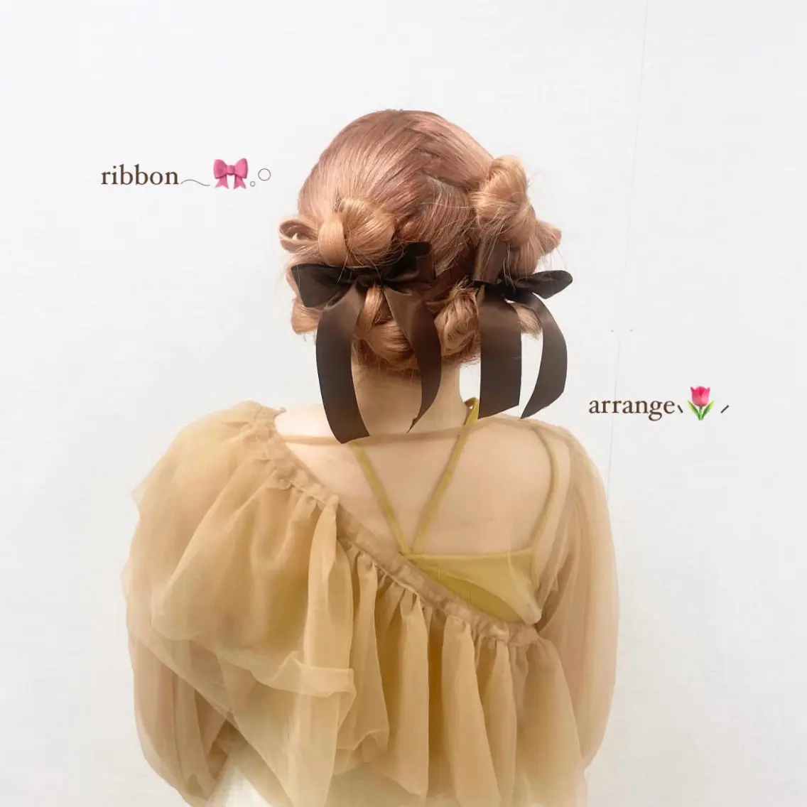 ヘアアレンジ 結婚式・ブライダル ヘアセット 大阪ヘアセット🎀 Honokaのヘアスタイル