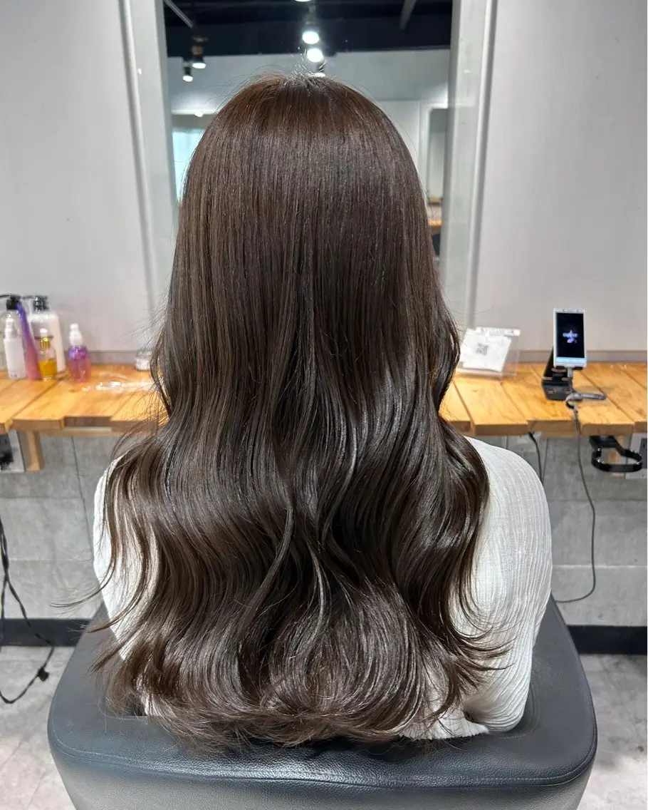 ロング カット ヘアカラー トリートメント ヘッドスパ レイヤーStyle 🪽菜々実のヘアスタイル