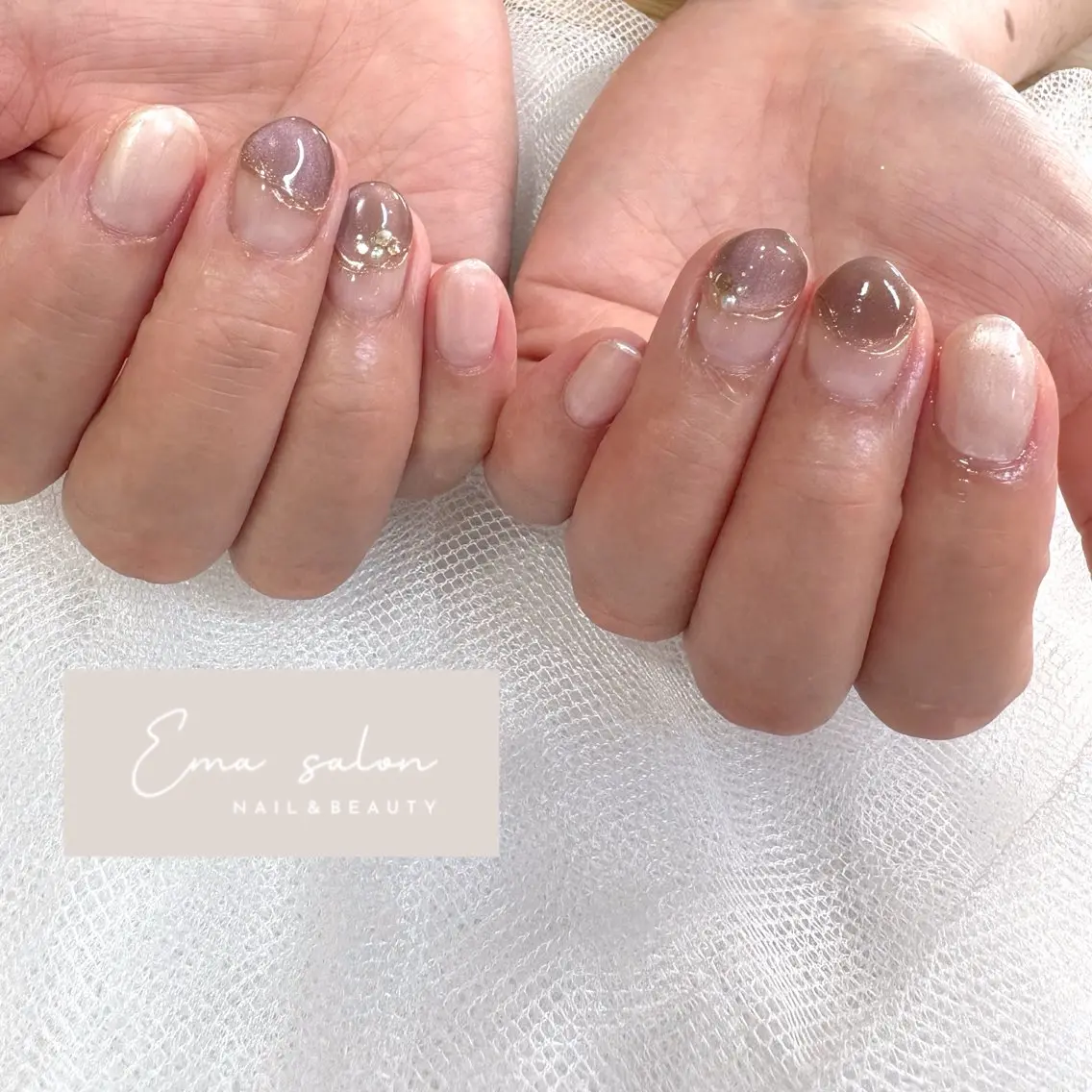 ネイル ハンドネイル Ema salon satomiのネイルデザイン