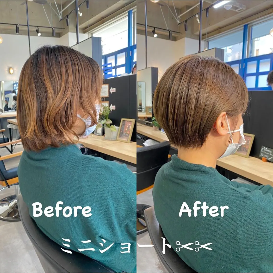 ショート ショートヘア 🍃ボブ&ショート 特化🍃髪質改善🍃のヘアスタイル