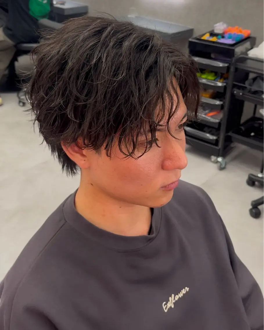 [✨️ミニモ限定✨️]メンズカット＋スタイリング込み🤓の写真