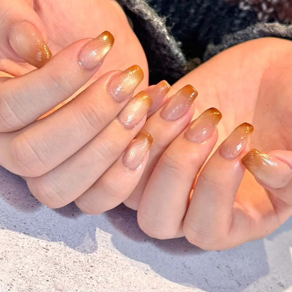 ミディアム ハンドネイル Luana nailのネイルデザイン