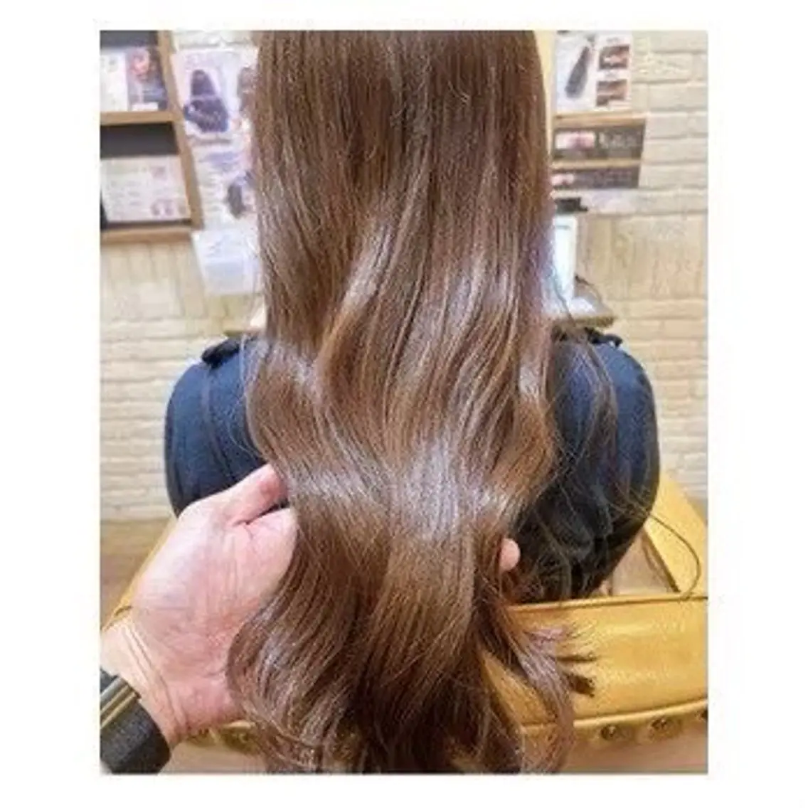 ロング カラー 林 海斗のヘアスタイル