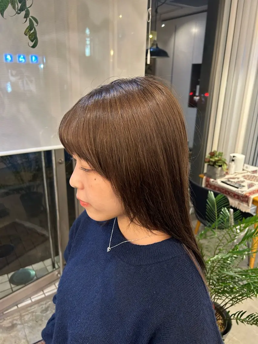 ミディアム 💐暖色カラー/ レイヤーりゅーき💐のヘアスタイル