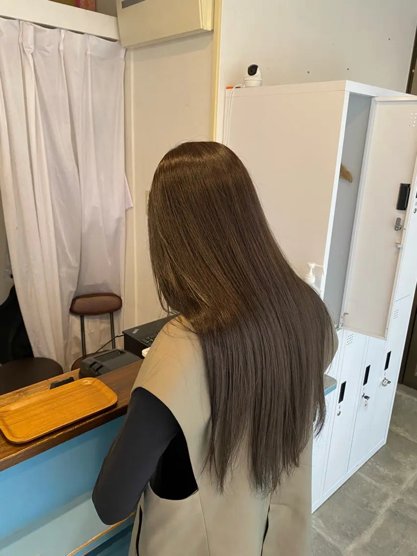 【💛人気NO.1💛】艶めき透明感カラー+ダメージレストリートメントの写真