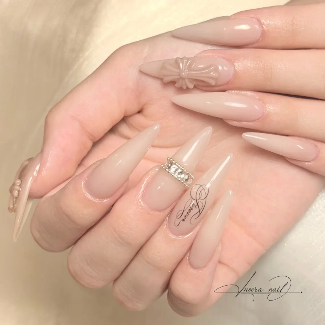 ネイル ジェルネイル 韓国ネイル 夏ネイル ワンホンネイル Yuii 🌟 Noera Nailのネイルデザイン