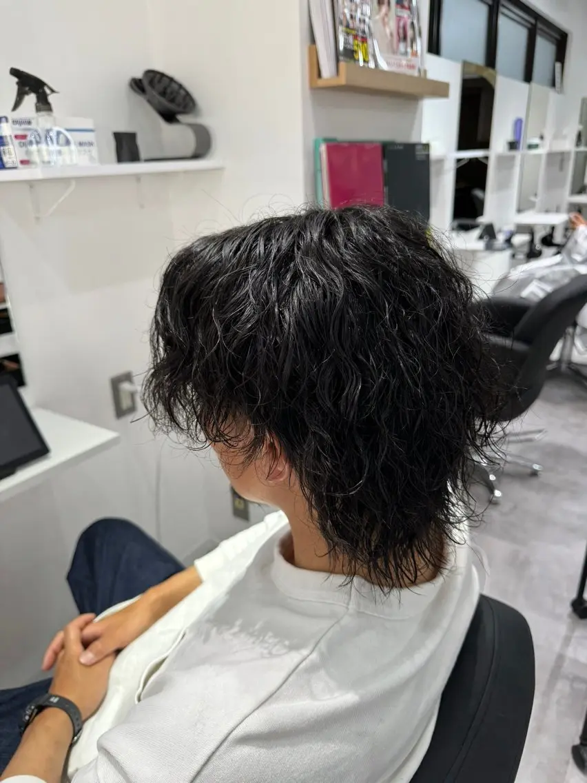 パーマ カット パーマ 💎レイヤーカット× 髪質改善💎後藤陸のヘアスタイル