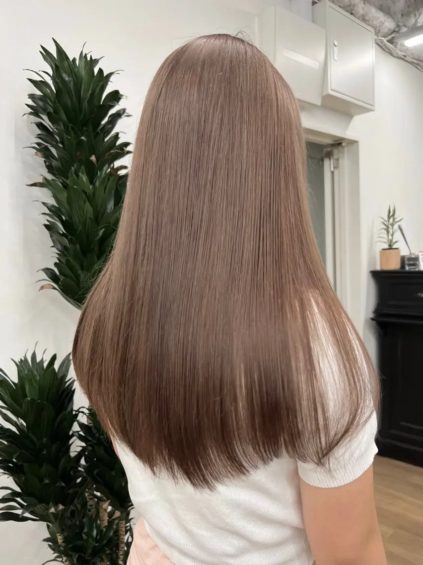 ロング カラー ベージュカラー ブリーチ ブロンド ブラウンカラー ケアブリーチ ブリーチ ハイトーン 特化🌈フジタハルキのヘアスタイル