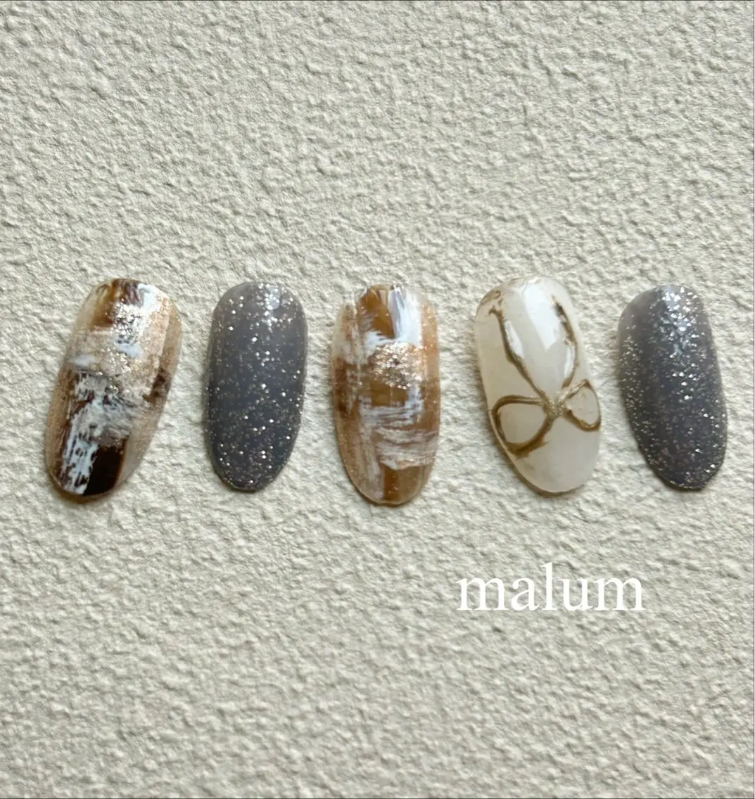 ネイル ハンドネイル malum nailのネイルデザイン