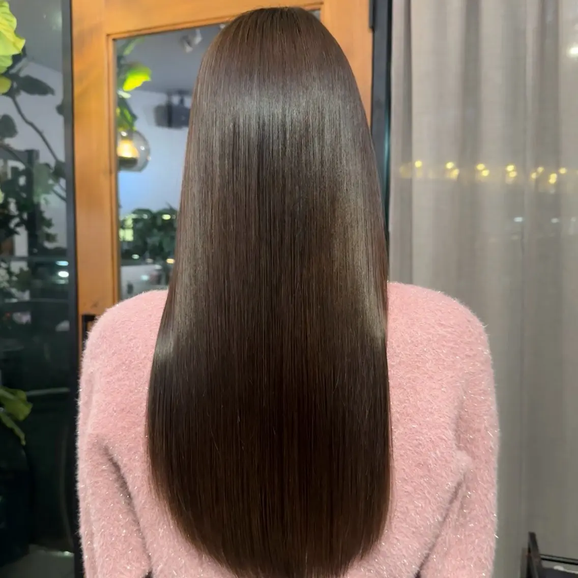 ロング カラー ブリーチ 透明感カラー ブリーチなしカラー ヘアカラー 吉田 葉音のヘアスタイル