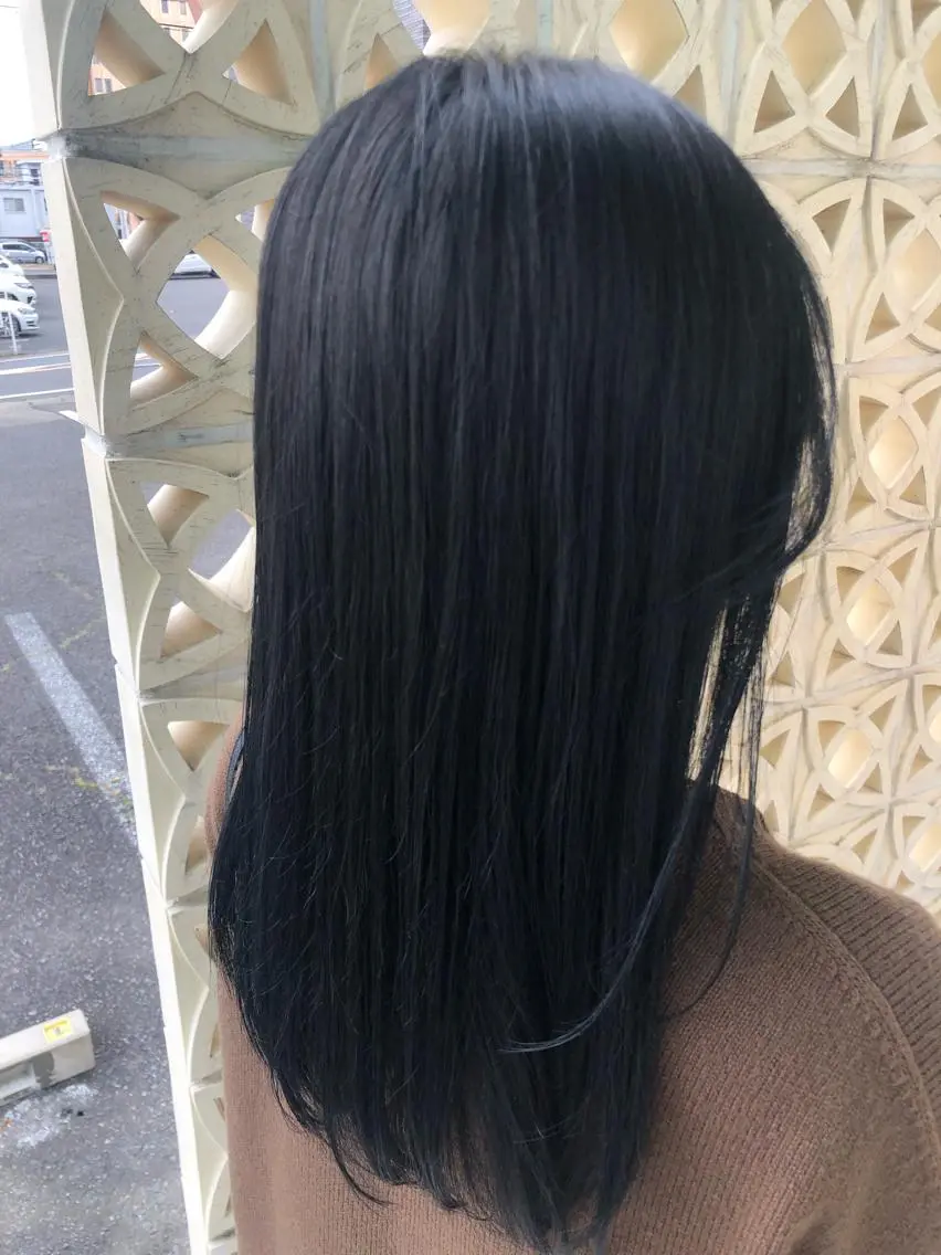 縮毛矯正の写真
