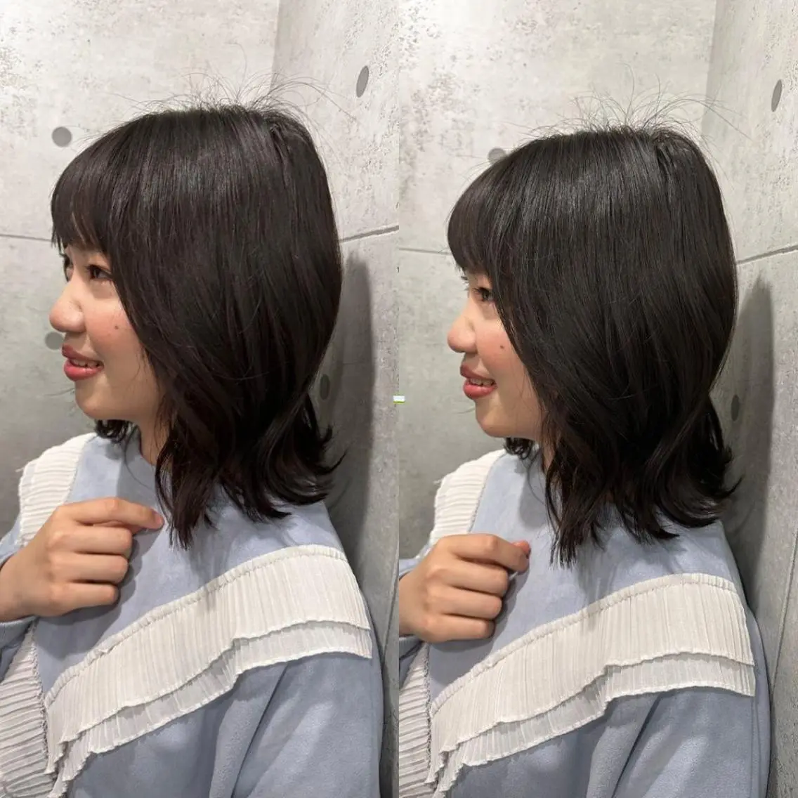 ミディアム パーマ ボブ レイヤーカット ❇️安達 優心❇️ レイヤー/艶髪特化のヘアスタイル