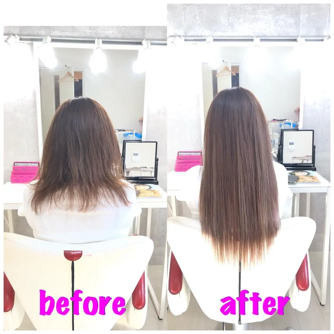 ロング エクステ 🌸ドレスアップ 心斎橋店🌸のヘアスタイル