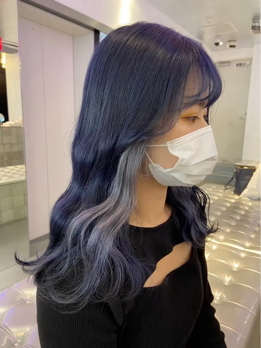 ロング カラー ヘアアレンジ ヘアカラー トリートメント 💟ケア×ハイトーン 💟/ミオのヘアスタイル