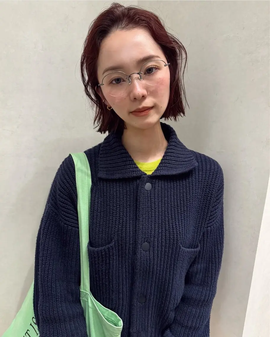ショート カラー カット ヘアカラー トリートメント misa___boo MISAのヘアスタイル