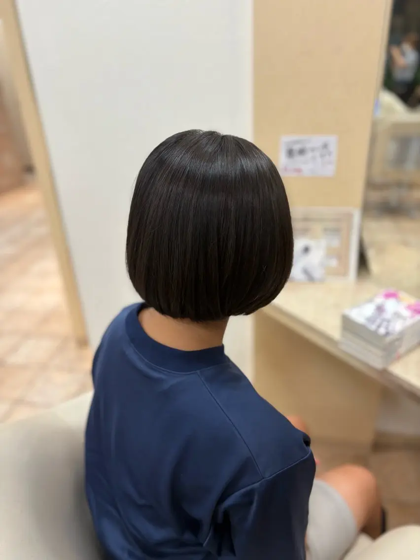 【🫧平日限定🫧】1回目カット➕トリートメント　モデル（中学生生以下のお子様のカットはご案内不可❌）の写真