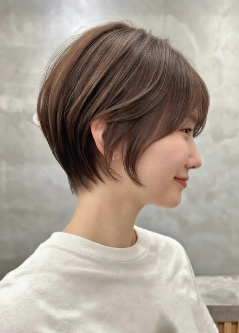✨人気No.2✨似合わせ診断カット+シルクTR［ショート/ボブ/表参道］¥4,400の写真