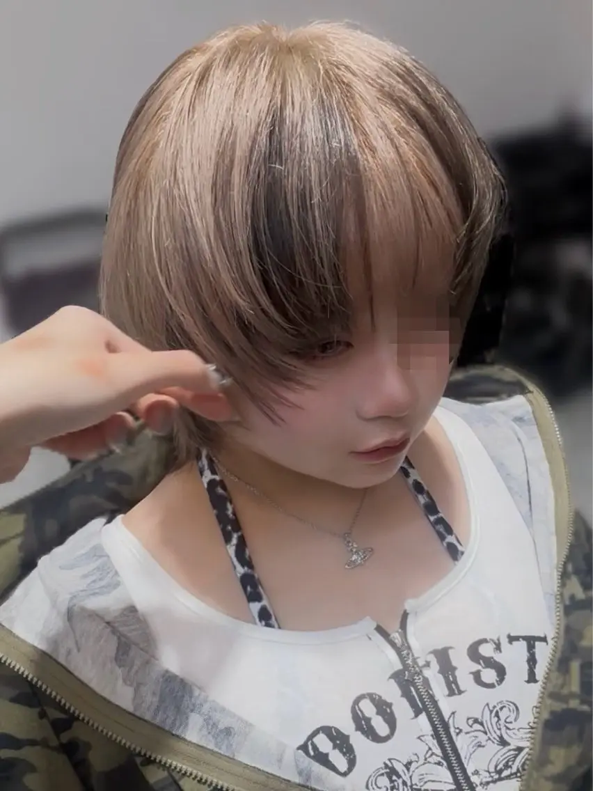 ショート カラー ヘアカラー 伊藤 粹 /浦和/艶カラーのヘアスタイル