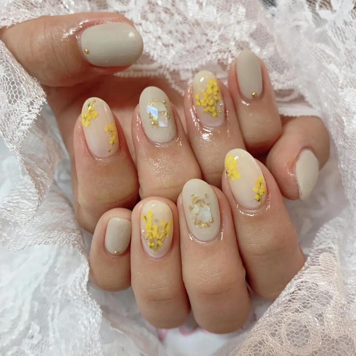 ネイル ハンドネイル La neige* yuki 🐩🌙のネイルデザイン