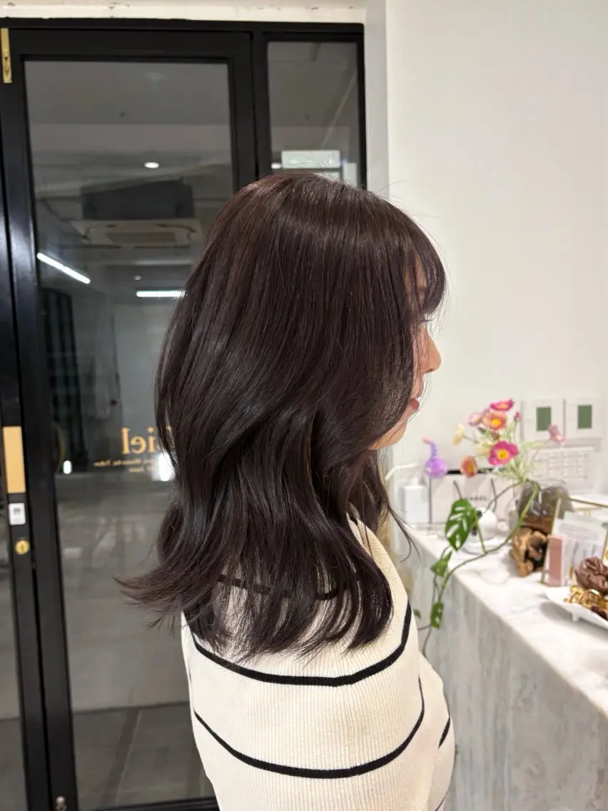ワンカラー + OLAPLEX トリートメント 🤍の写真