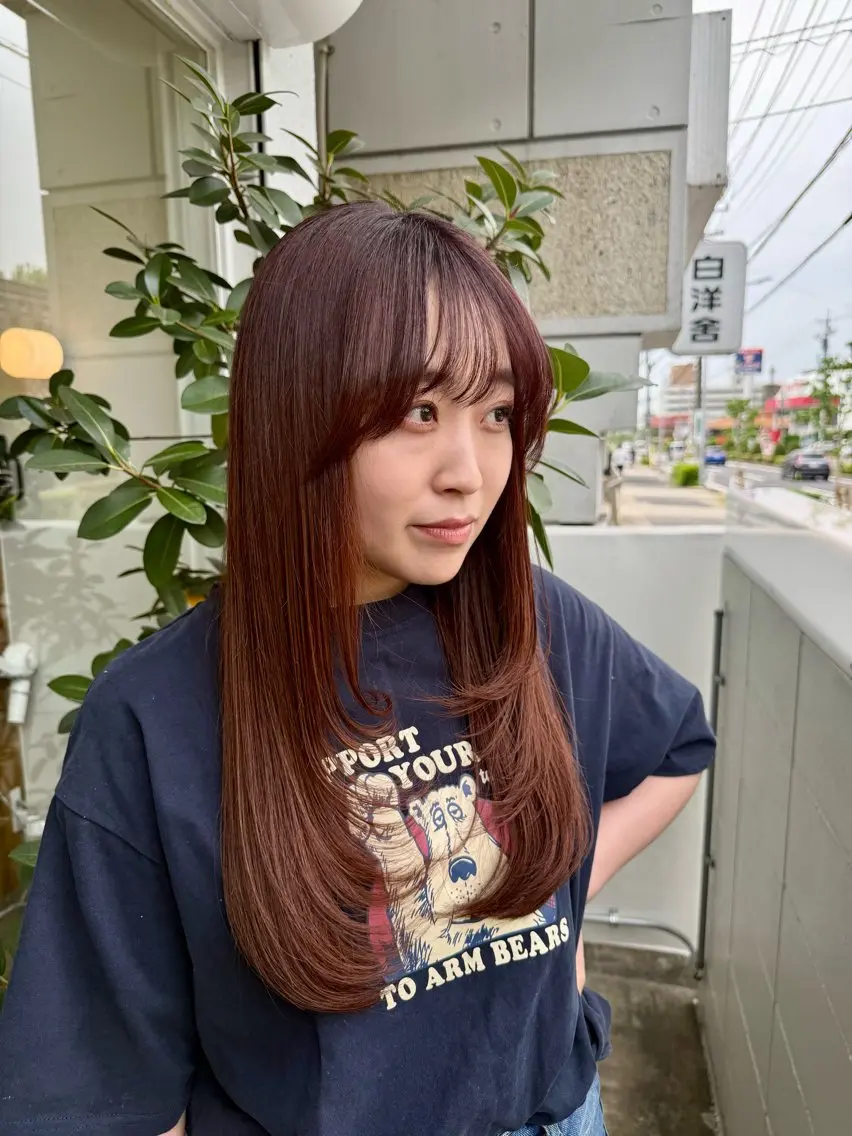 🎀【髪質×骨格にフィット🧚🏻♀️】カット+内部補修トリートメントの写真