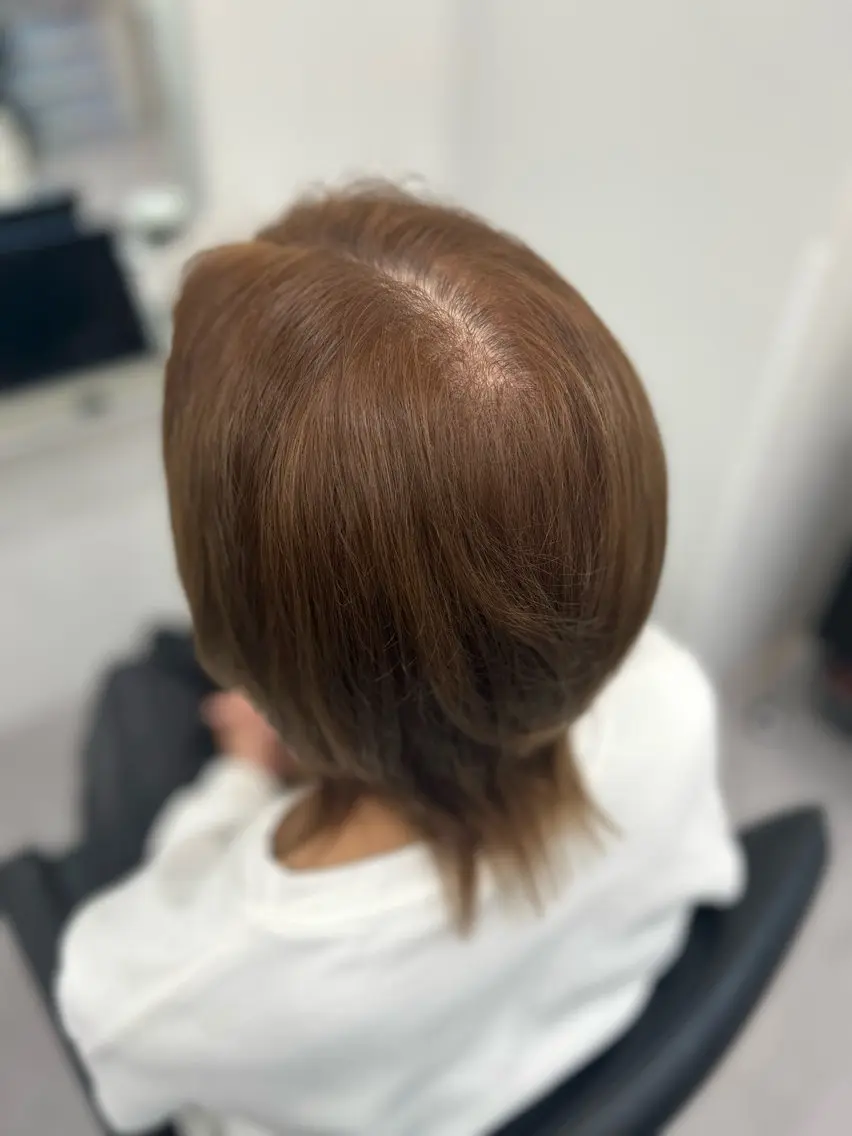 ショート ヘアカラー kana🎀 韓国風透明感カラーのヘアスタイル