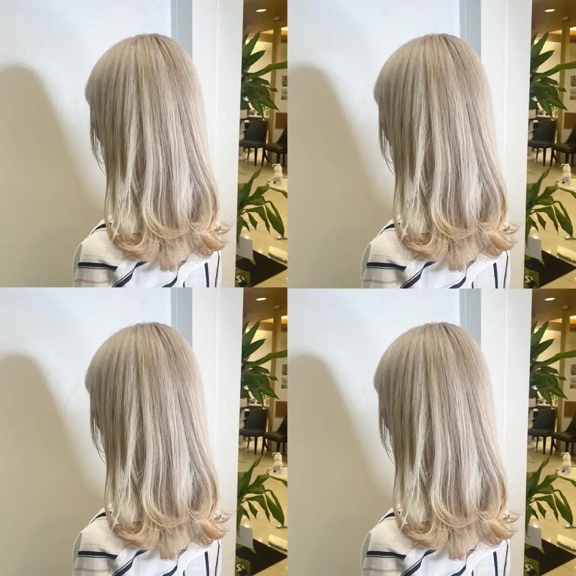 セミロング 【カラー指名No 1✨】HIBIKIのヘアスタイル