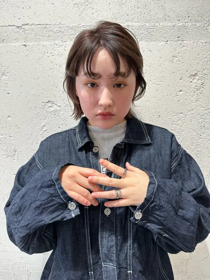 迷ったらコレ❗️カット+カラー+髪質再生トリートメントの写真