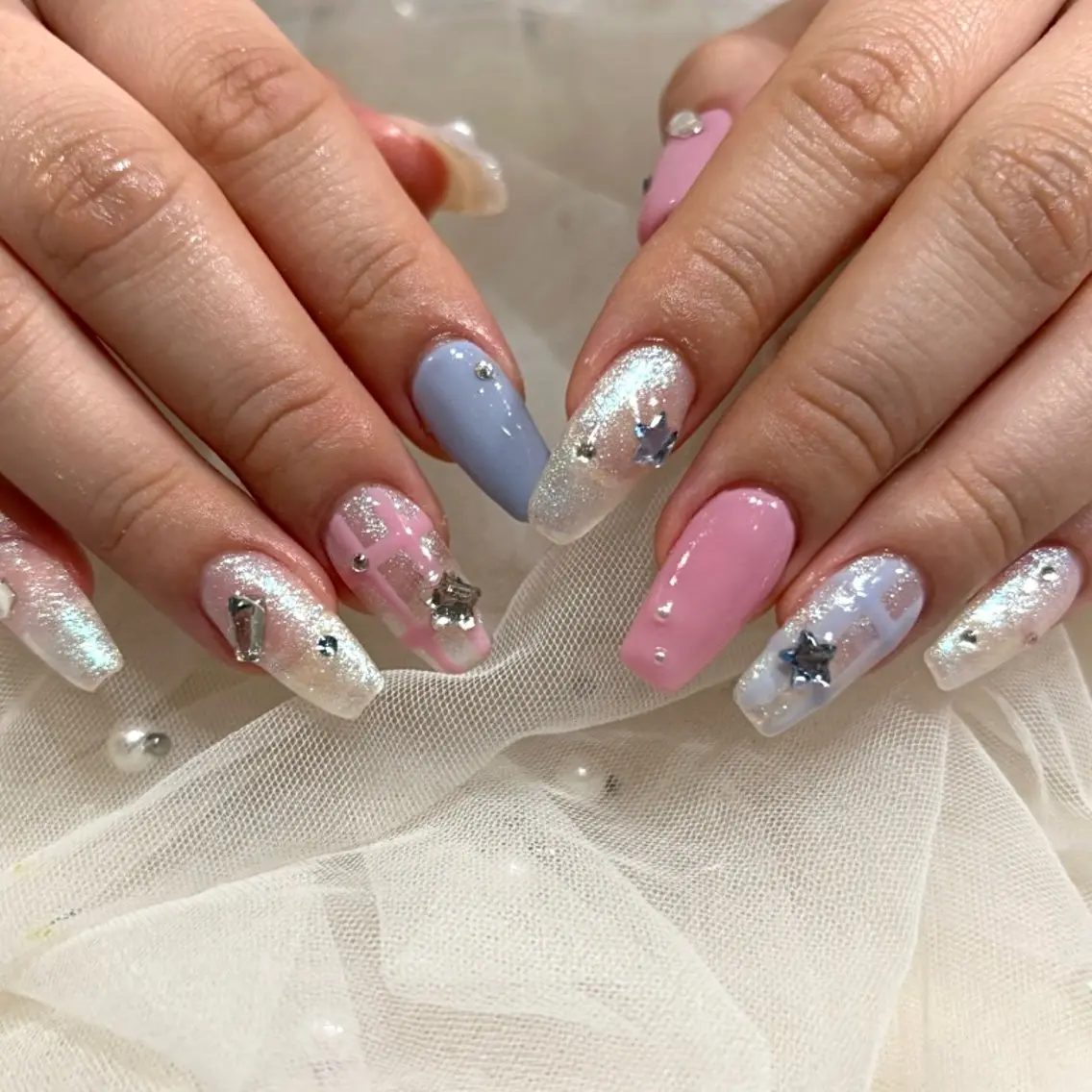 ネイル ハンドネイル Nami ‧₊💎.*˚のネイルデザイン