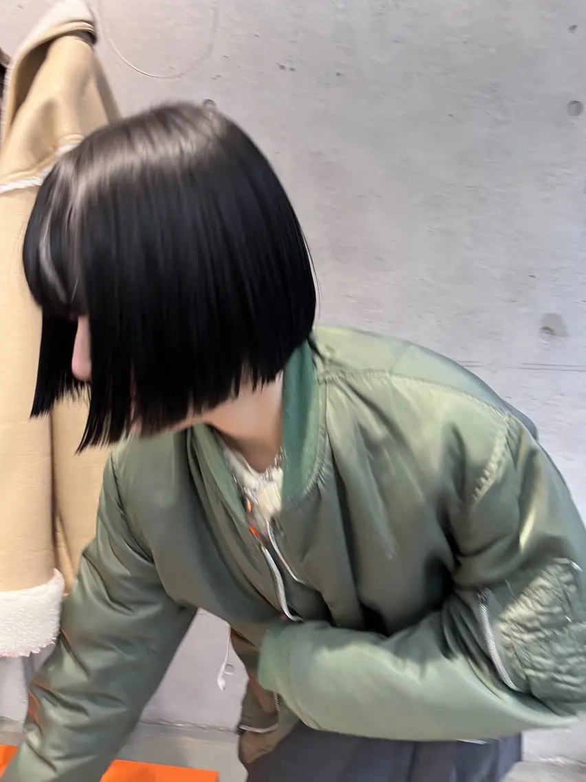 ショート ボブ トリートメント Vicky ブリーチ メンズカジュアルのヘアスタイル
