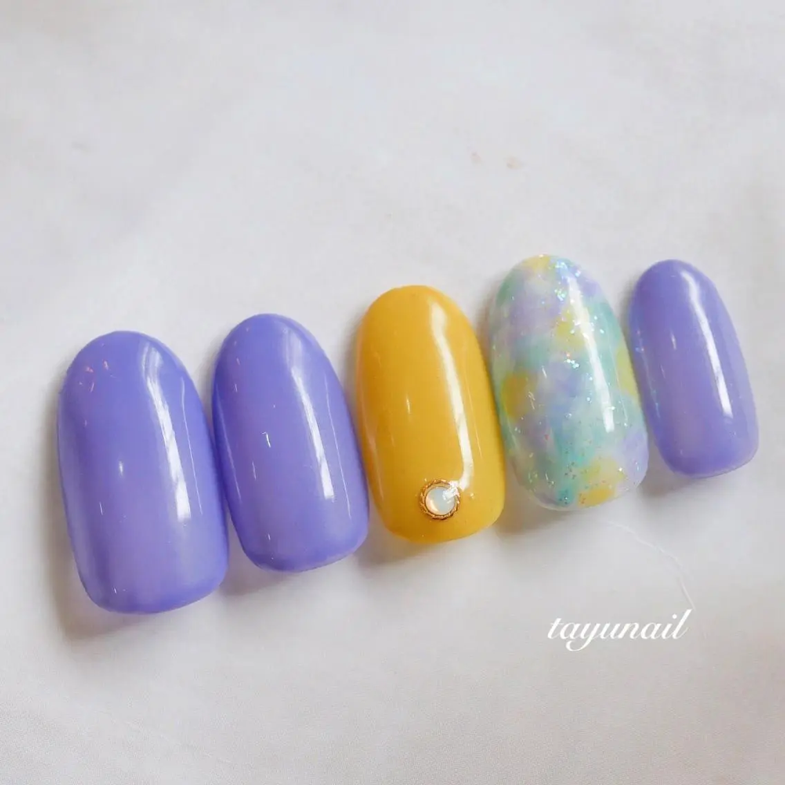 ネイル アートネイル ジェルネイル ニュアンスネイル ワンカラーネイル パラジェル ハンドネイル ネイルサロン 【たゆnail】のネイルデザイン
