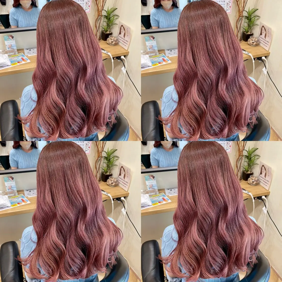 🍒ダブルカラー+3stepトリートメントの写真