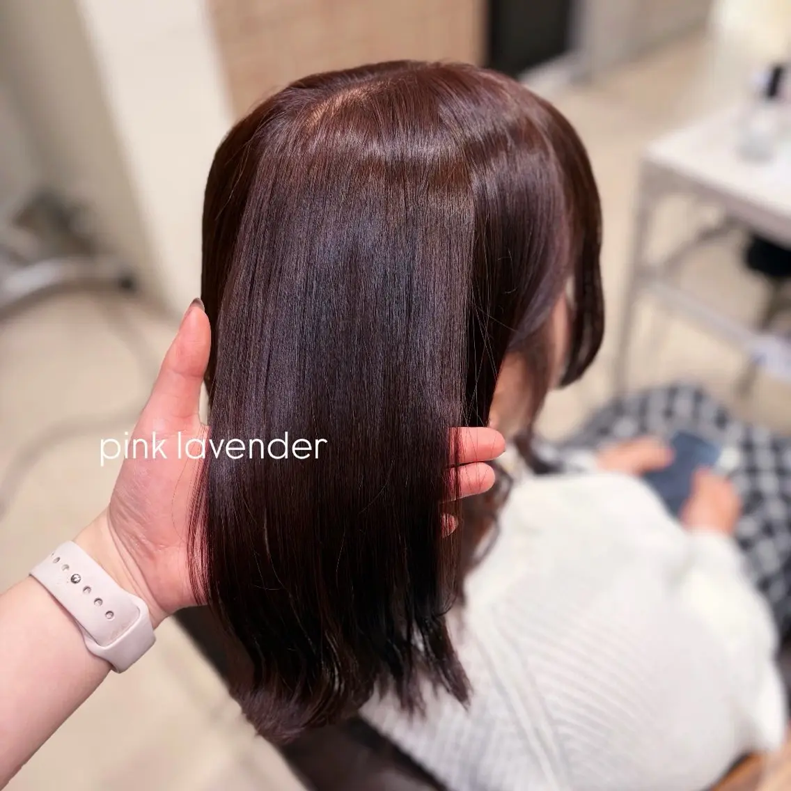 ショート カット ヘアカラー 愛されcolor💘 Aina/ツヤ髪のヘアスタイル