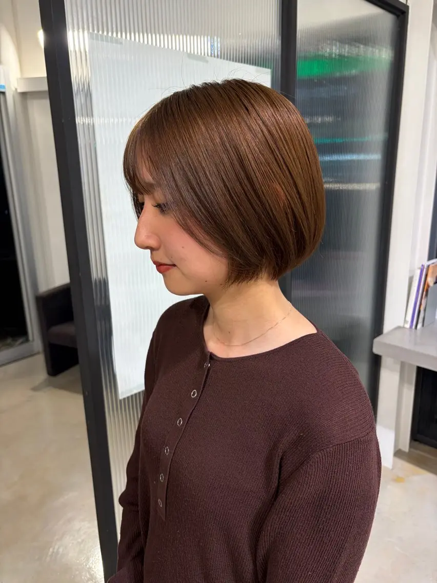 ショート カット ヘアカラー カット／ブリーチ🐏 モデル募集中 ナナホのヘアスタイル