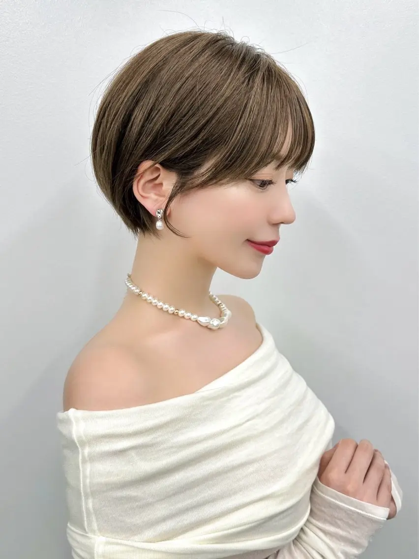 【土日祝限】似合わせカット+集中ケア【立川/ショート/ボブ/ショートボブ/顔まわりカット】の写真