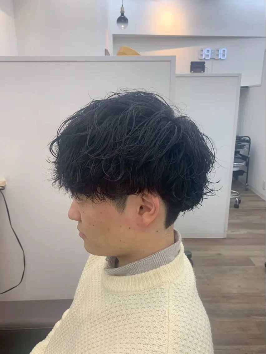 パーマ メンズ 小林 羽蘭のヘアスタイル