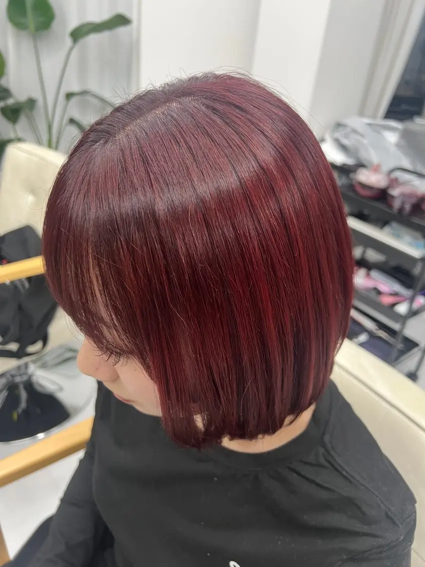 ショート カラー オモカワ オトナのヘアスタイル