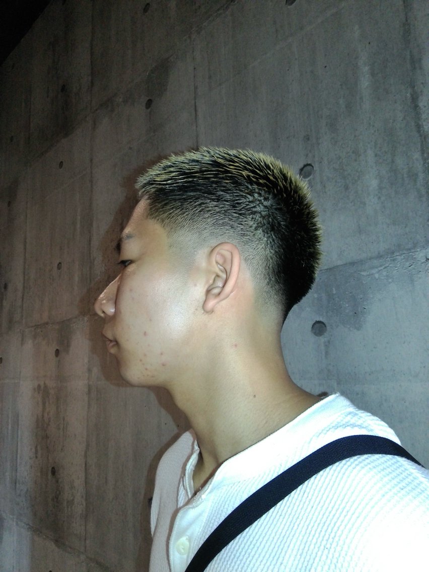 メンズ カット 窪田 力也のヘアスタイル