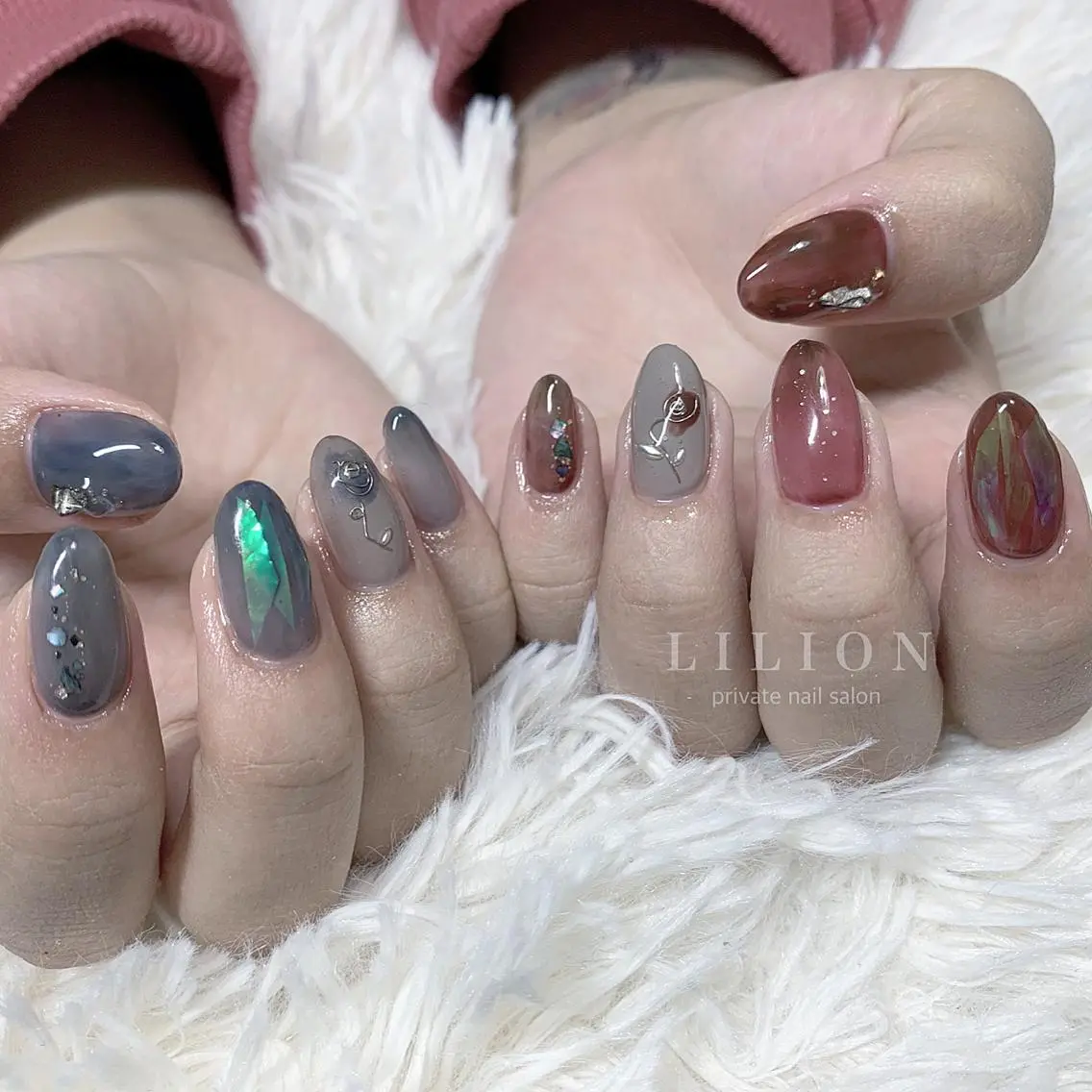 ネイル LiLion Nailのネイルデザイン