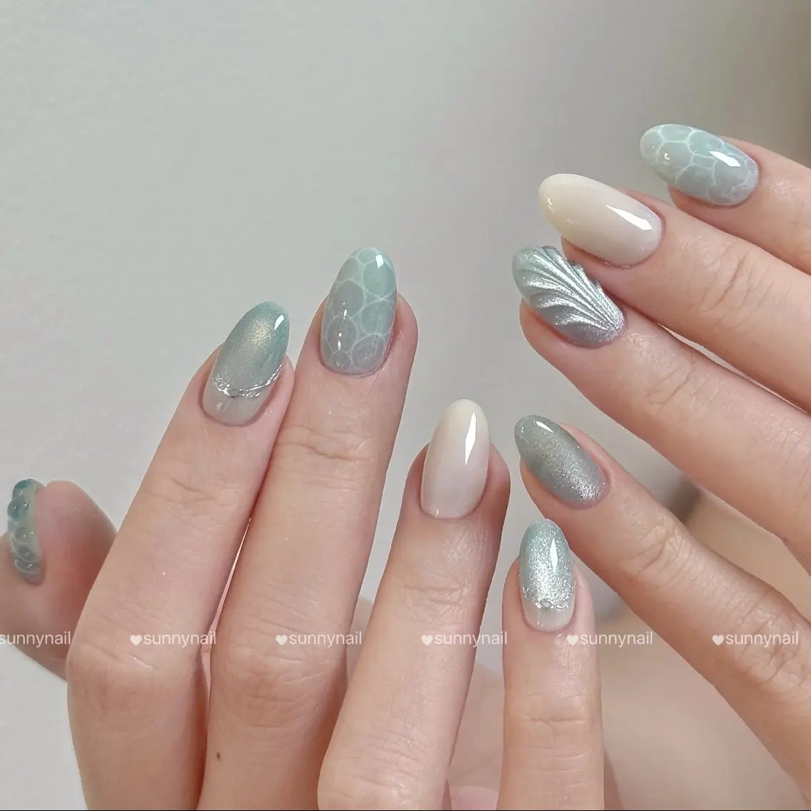 ネイル ハンドネイル ハンドケア sunnynail 小桃のネイルデザイン