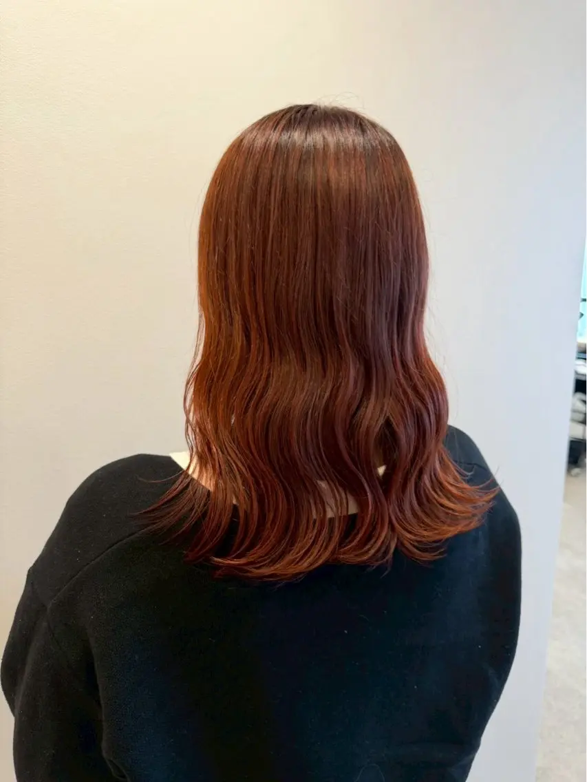 ミディアム 兼古 望羽のヘアスタイル